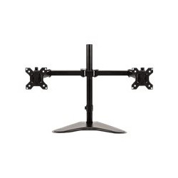 Fellowes Professional Series Free-standing Dual Horizontal Monitor Arm - Supporto - per 2 monitor - nero - dimensione schermo: 