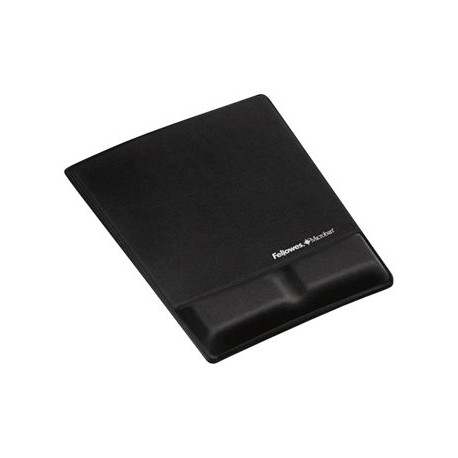 Fellowes Wrist Support - Tappetino per mouse con poggiapolso - nero