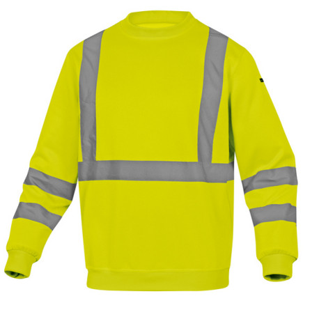 Felpa sportiva Astral - alta visibilitA' - tg. XL - giallo fluo - Deltaplus