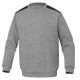 Felpa sportivo Olino - pile - tg. XXL - grigio - Deltaplus