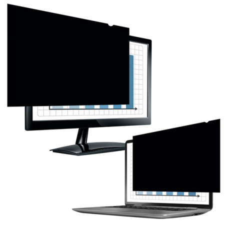 Filtro privacy PrivaScreen per monitor - widescreen 14''/35,56 cm - formato 16:9 - Fellowes