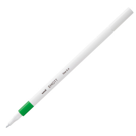 Fineliner Emott - tratto 0.4 mm - verde - Uni Mitsubishi