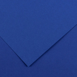 Foglio Colorline - 70x100 cm - 220 gr - blu reale - Canson