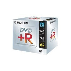 FUJIFILM - 10 x DVD+R - 4.7 GB (120 min) 16x - astuccio