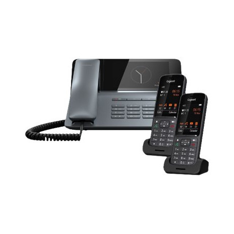 Gigaset Fusion FX800W PRO - Telefono cordless / VoIP - sistema di segreteria con ID chiamante - ECO DECTGAPCAT-iq - SIP - multi