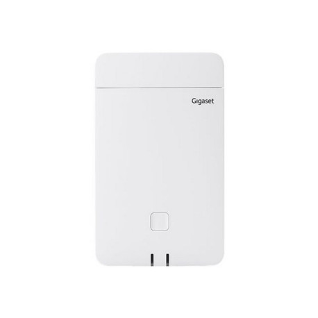 Gigaset N870 IP PRO - Elemento base telefono VoIP wireless - IP-DECTGAPpnCAP - SIP, SRTP, SDP - bianco artico SF9063