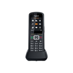 Gigaset R700H Pro - Handset estensione cordless - con interfaccia Bluetooth - DECTGAPCAT-iq - nero