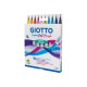 GIOTTO Turbo Soft Brush - Penna con punta a pennello - inchiostro base acqua (pacchetto di 10)