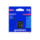 GOODRAM M1AA - Scheda di memoria flash (adattatore a SD in dotazione) - 64 GB - UHS-I U1 / Class10 - UHS-I microSDXC