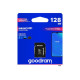 GOODRAM M1AA - Scheda di memoria flash (adattatore da microSDXC a SD in dotazione) - 128 GB - UHS-I U1 / Class10 - UHS-I microS