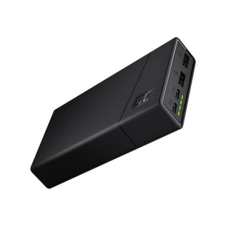 Green Cell PowerPlay 20 - Powerbank - 20000 mAh - 18 Watt - 2 A - GC Ultra Charge, Huawei Fast Charge, PE 2.0, PD, QC 3.0, AFC 