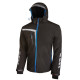 Giacca da lavoro SoftShell Quick - nero/blu - taglia L - U-Power