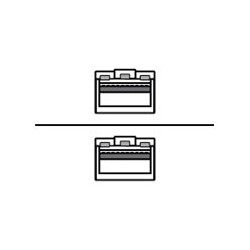 Lenovo - Cavo ad attacco diretto 25GBase-CU - SFP28 a SFP28 - 3 m - passivo - per ThinkAgile HX3321 Certified Node- ThinkSystem