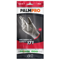 Guanti mechanical Safety Palmpro 171 - taglia L - grigio - Icoguanti