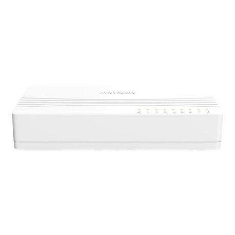 Hikvision Pro Series DS-3E0108D-E - Switch - unmanaged - 8 x 10/100 - desktop