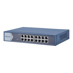 Hikvision Pro Series DS-3E1516-EI - Switch - intelligente - 16 x 10/100/1000 - desktop - AC 220 V