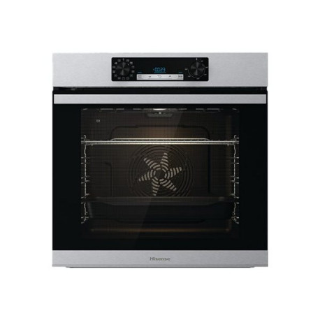 Hisense BI64211PXTC - Forno - da incasso - larghezza: 59.5 cm - profondità 56 cm - altezza: 59.5 cm - con sistema autopulente -