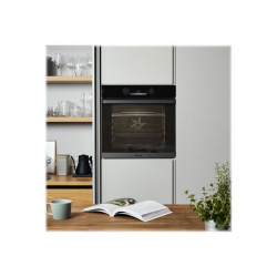 Hisense BSA65226AB - Forno - con funzione a vapore - da incasso - nicchia - larghezza: 56 cm - profondità 55 cm - altezza: 59 c