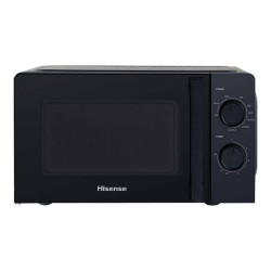 Hisense H20MOBS1HG - Forno a microonde con grill - 20 litri - 700 W - nero