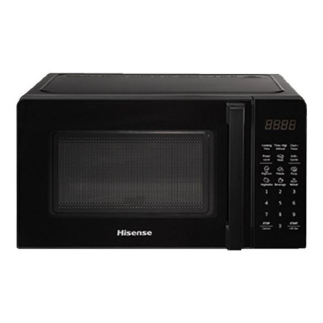 Hisense H20MOBS3HG - Forno a microonde con grill - 20 litri - 700 W - nero