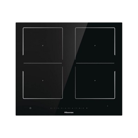 Hisense I6456C - Piano cottura a induzione - 4 piastre - Nicchia - larghezza: 56 cm - profondità 49.5 cm - nero