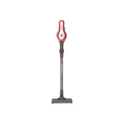 Hoover H-Free 100 HF122RH 011 - Aspirapolvere - asta/portatile (2-in-1) - senza sacco - senza fili - rosso/argento