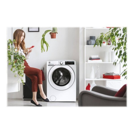 Hoover H-WASH 500 HW 48AMC/1-S - Lavatrice WiFi - larghezza: 60 cm - profondità 53 cm - altezza: 85 cm - caricamento frontale -