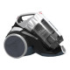 Hoover KHROSS KS31PAR 011 - Aspirapolvere - a traino - senza sacco - nero luxor/verniciato illuminato/grigio appin trasparente