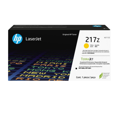 Hp -  Toner originale LaserJet HP 217Z - Giallo - W2172Z - ad altissima capacitA'