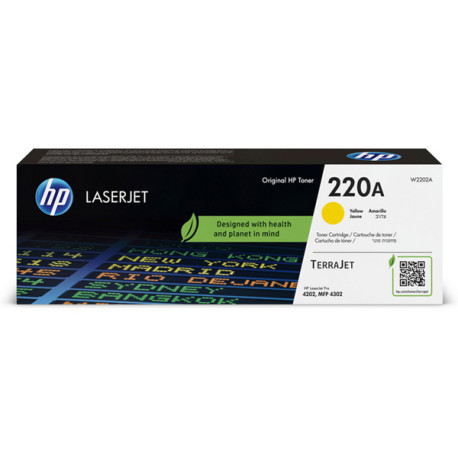 Hp -  Toner originale LaserJet HP 220A- Giallo - W2202A - 1.800 pag