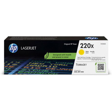 Hp -  Toner originale LaserJet HP 220X - Giallo - W2202X - 5.500 pag