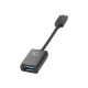 HP - Adattatore USB - USB Tipo A (F) a USB-C (M) - USB 3.0 - 14.08 cm - per ZBook 15u G3, 15u G4, 15u G5, 15u G6, 15v G5, 17 G4