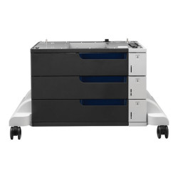 HP - Base stampante con alimentatore supporti - 1500 fogli in 3 cassetti - per Color LaserJet Enterprise CP5525, M750, MFP M775