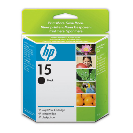 Hp - Cartuccia ink originale - 15 - Nero - C6615DE - 500 pag