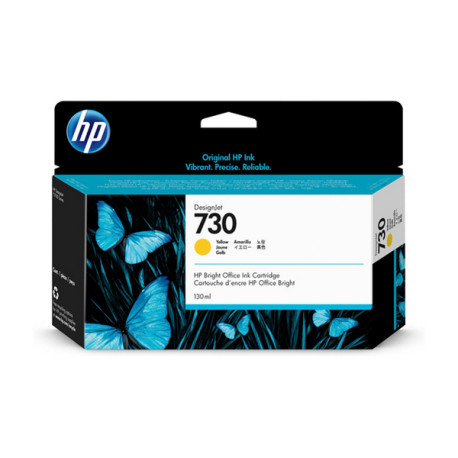 Hp - Cartuccia ink originale - 730 - Giallo - P2V64A - 130ml