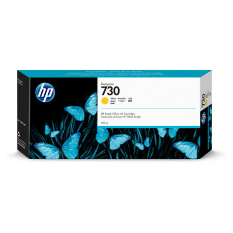 Hp - Cartuccia ink originale - 730 - Giallo - P2V70A - 300ml