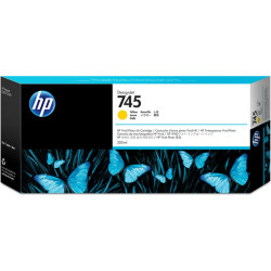 Hp - Cartuccia ink originale - 745 - Giallo - F9K02A - 300ml