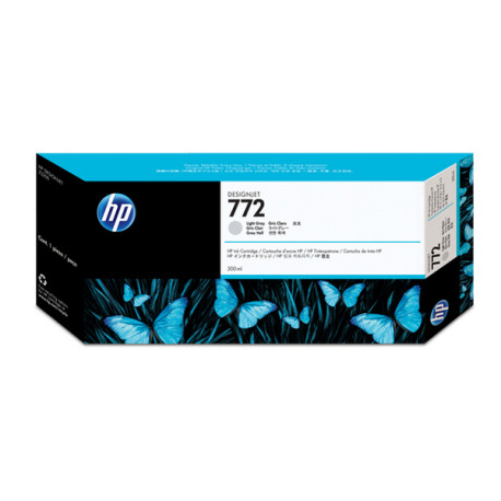 Hp - Cartuccia ink originale - 772 - Grigio chiaro - CN634A - 300ml