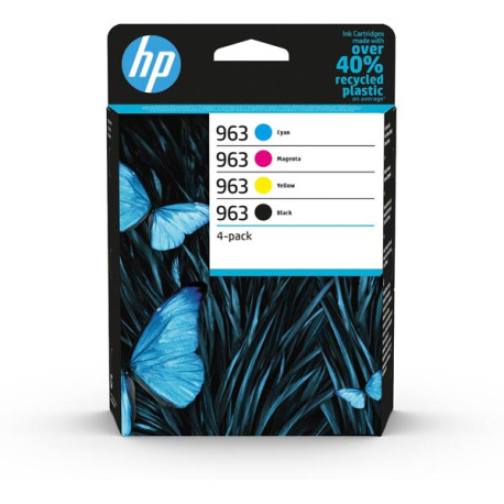 Hp - Cartuccia ink originale - 963 - C/M/Y/K - 6ZC70AE - 3.100 pag