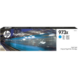 Hp - Cartuccia ink originale - 973X - Ciano - F6T81AE - 7.000 pag