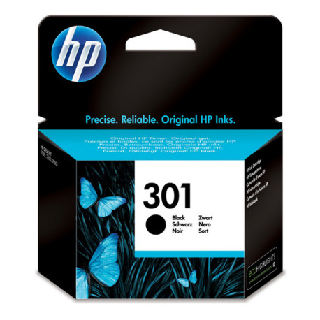 Hp - Cartuccia ink originale- 301 - Nero - CH561EE - 190 pag