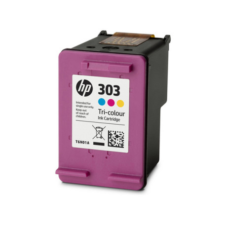 Hp - Cartuccia ink originale- 303 - C/M/Y - T6N01AE - 165 pag