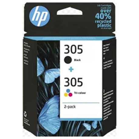 Hp - conf. combo 2 toner originale - 305 - C/M/Y/K - 6ZD17AE