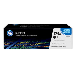 Hp - Confezione 2 Toner originale - 125A - Nero - CB540AD - 2.200 pag/cad