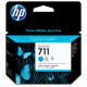 Hp - Confezione 3 cartucce ink originale - 711 - Ciano - CZ134A - 29ml cad