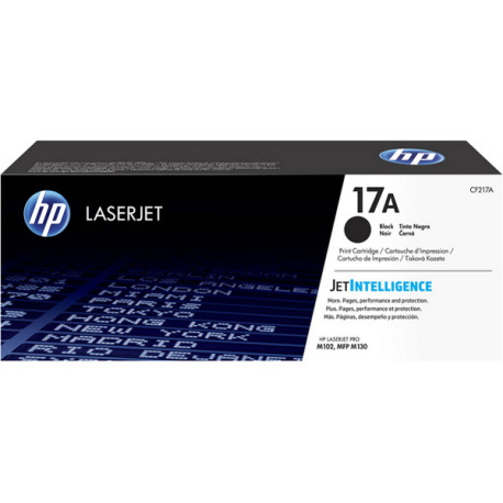 Hp - Toner originale - 17A - Nero - CF217A - 1.600 pag