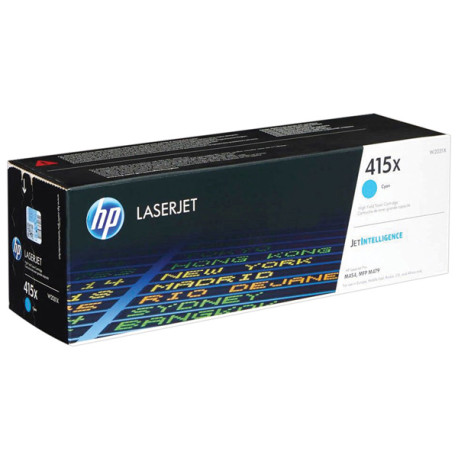 Hp - Toner originale - 415X - Ciano - W2031X - 6.000 pag