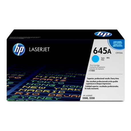 Hp - Toner originale - 645A - Ciano - C9731A - 12.000 pag