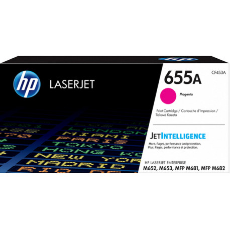 Hp - Toner originale - 655A - Magenta - CF453A - 10.500 pag