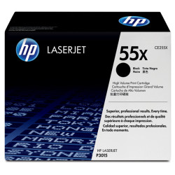 Hp - Toner originale- 55X - Nero - CE255X - 12.500 pag